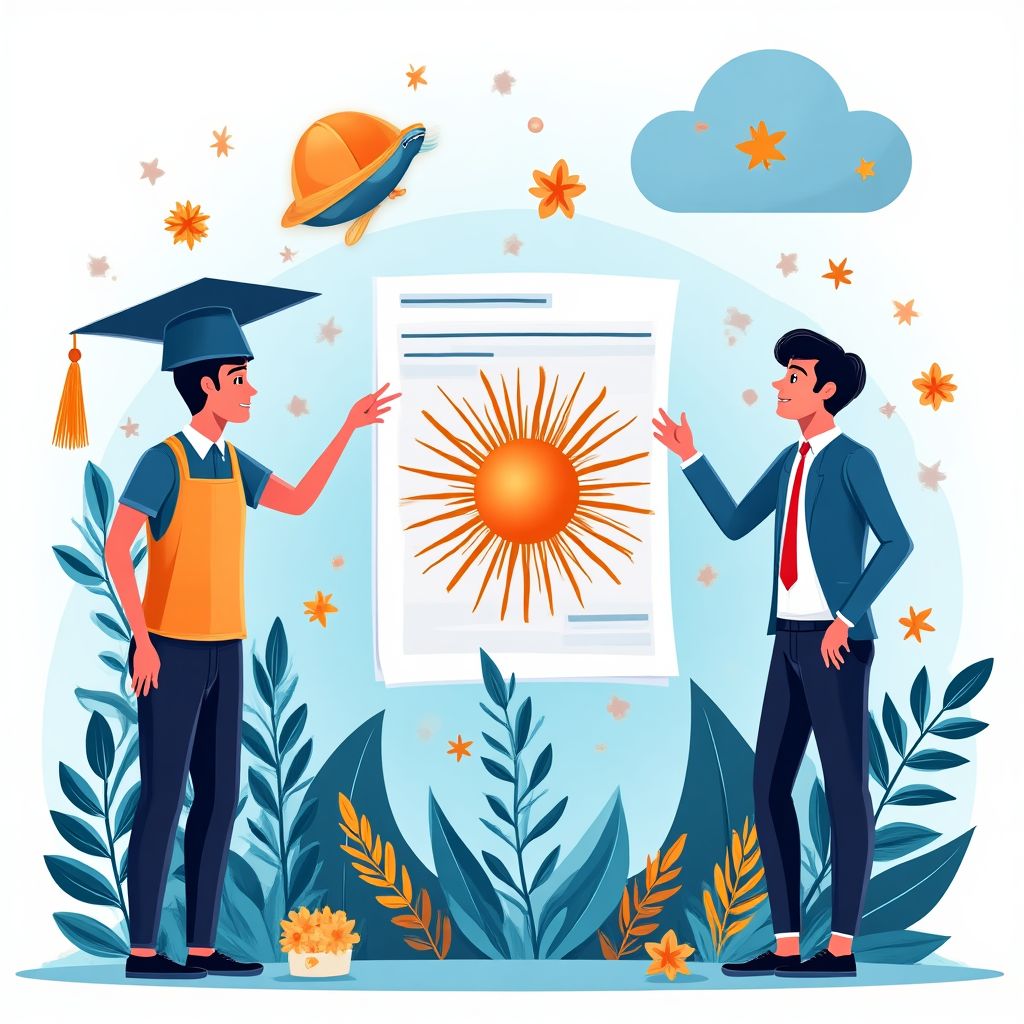 Ilustración de valores empresariales